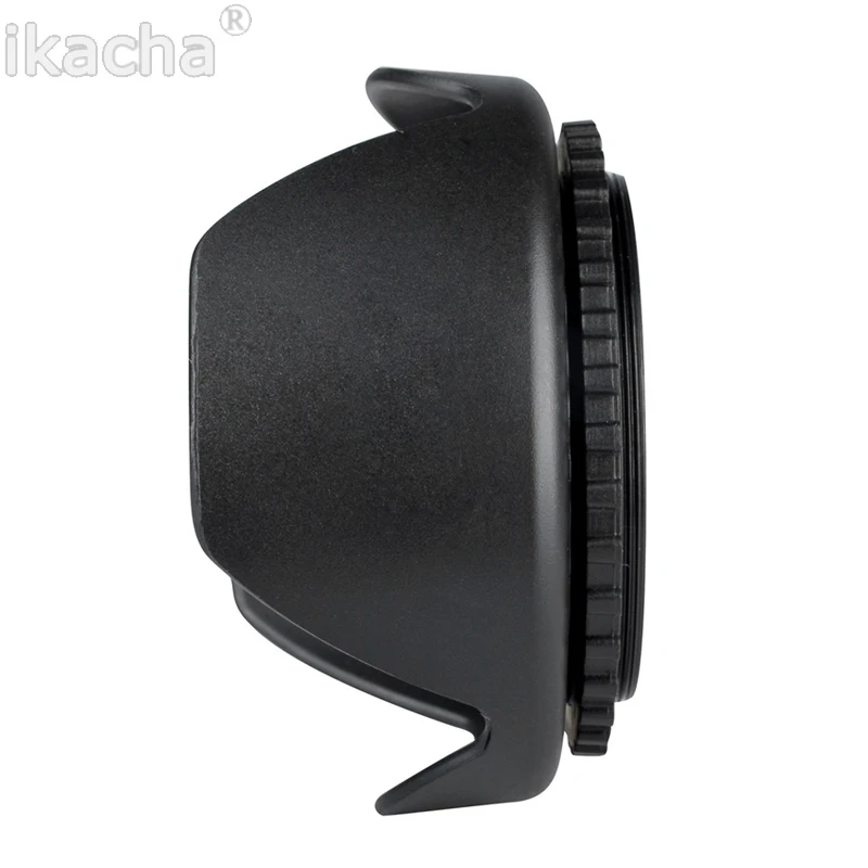 62mm 62 mm Camera Lens Hood Screw Mount Petal Crown Flower Shape For SLR Canon Nikon Sony Camera