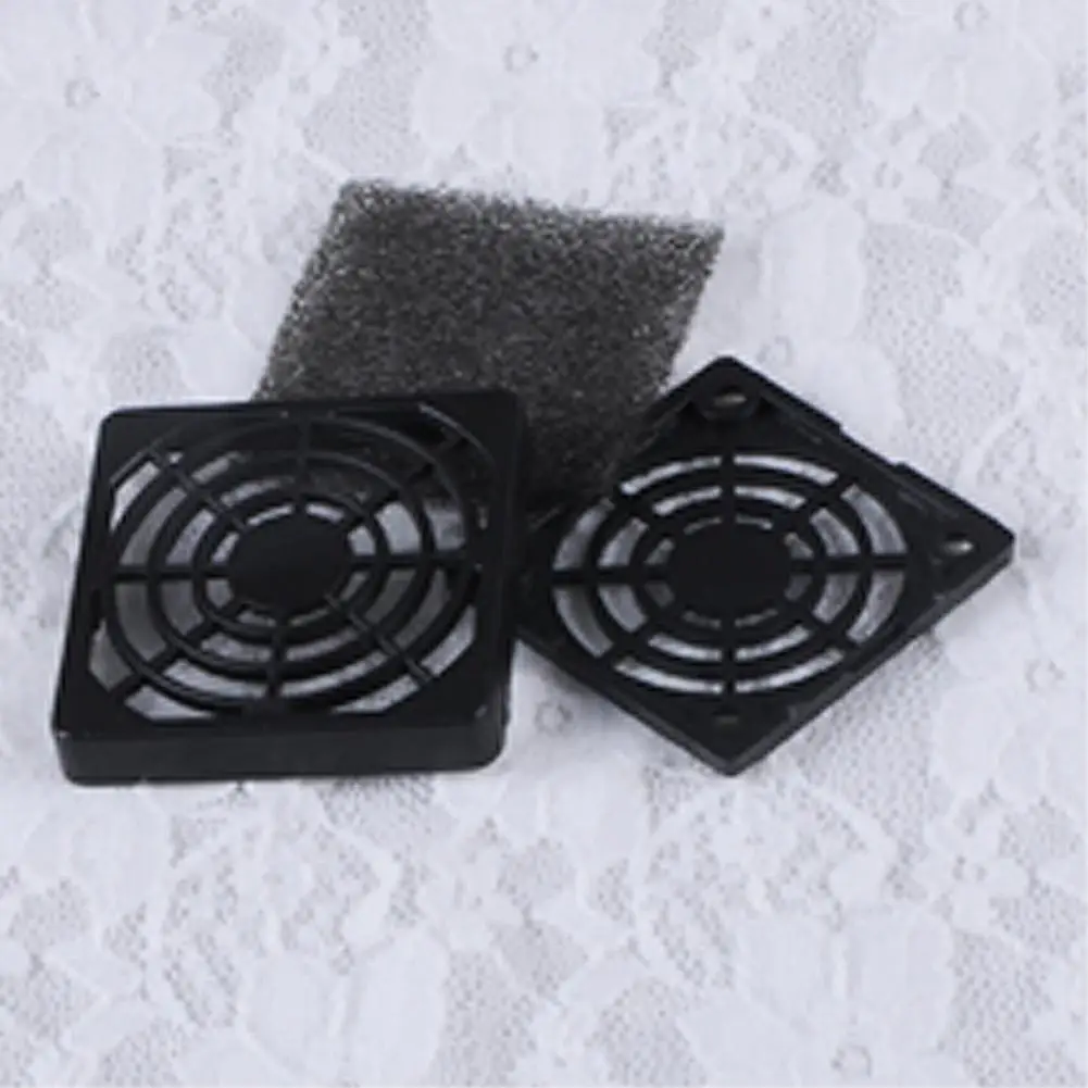 40mm 80mm 90mm 120mm Plastic Case Fan Dust Filter Guard Grill Protector Dustproof Cover PC Computer Fans Filter Cleaning Case