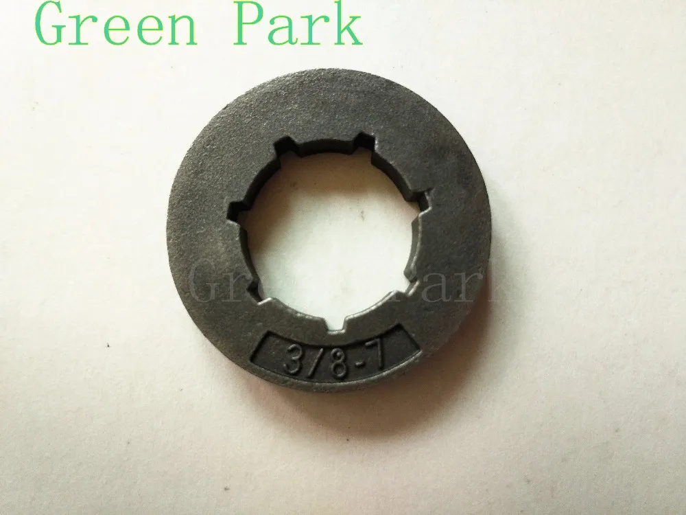10PCS Hot Sale 4500 5200 5800 45CC 52CC 58CC Chainsaw Clutch Drum Sprocket Rim 3/8 7 Teeth for Chinese Chain Saws Parts