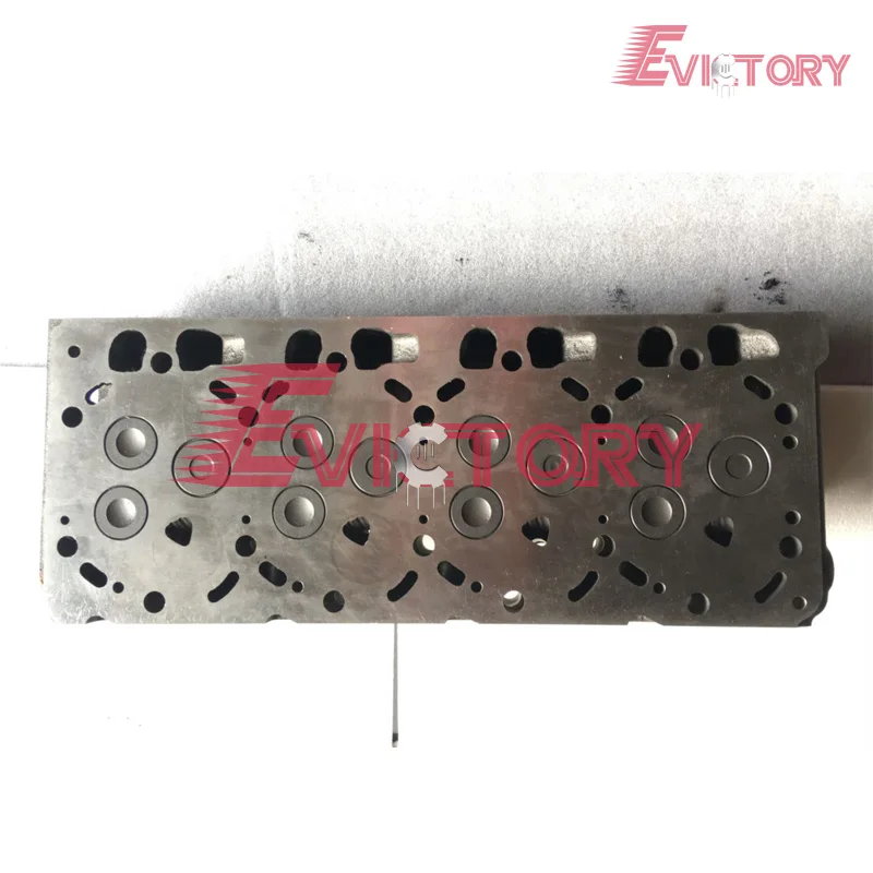 For Kubota Excavator V3300 V3300T Cylinder Head assy  WITH VALVE SPRING 12 VALVES