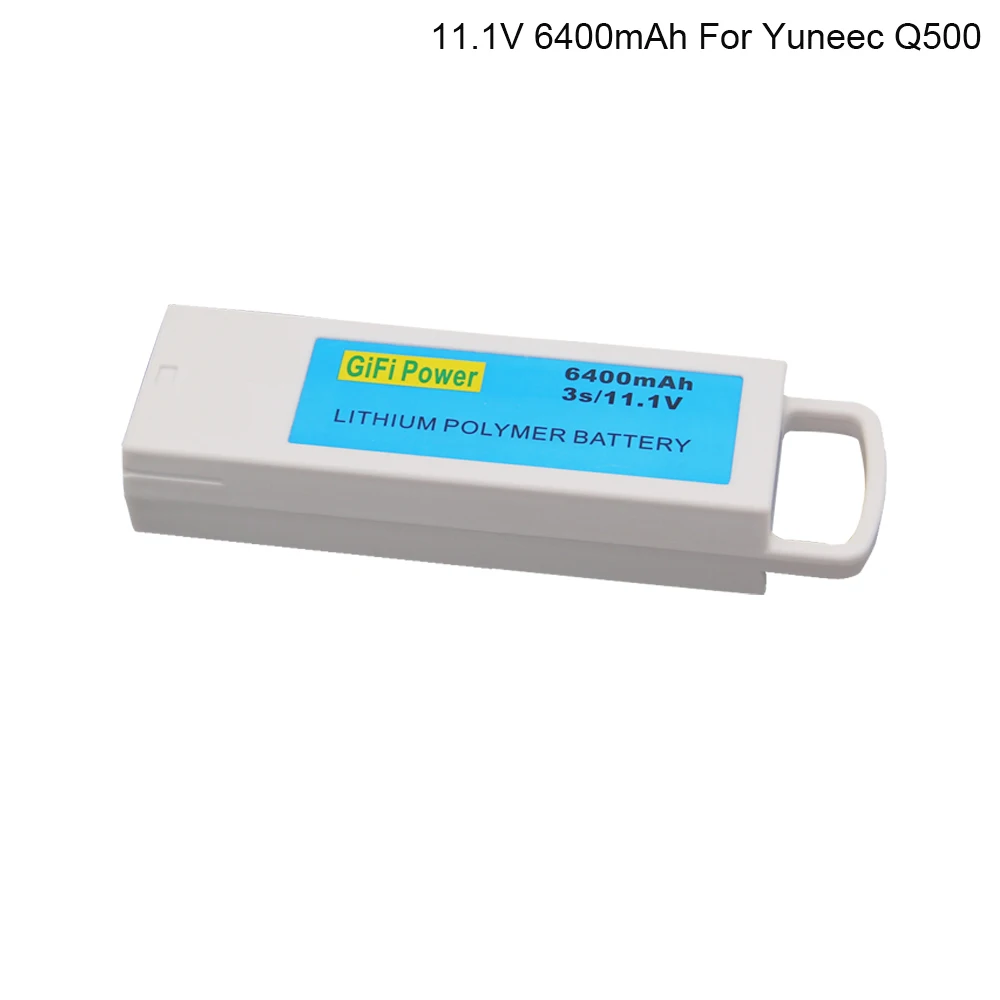 

1PCS Battery For Yuneec Q500 Q500 3S 11.1V 6400mAh upgarded Lithium RC Battery For Yuneec Q500 Q500 RC Quadcopter free shipping