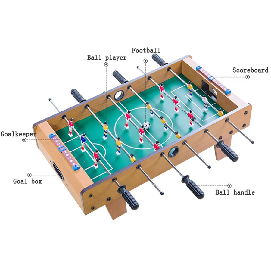 Football Table Games Foosball Table Soccer Tables Party Board Mini Balle Baby Foot Ball Desk Interaction Game Kid Player Gift T4