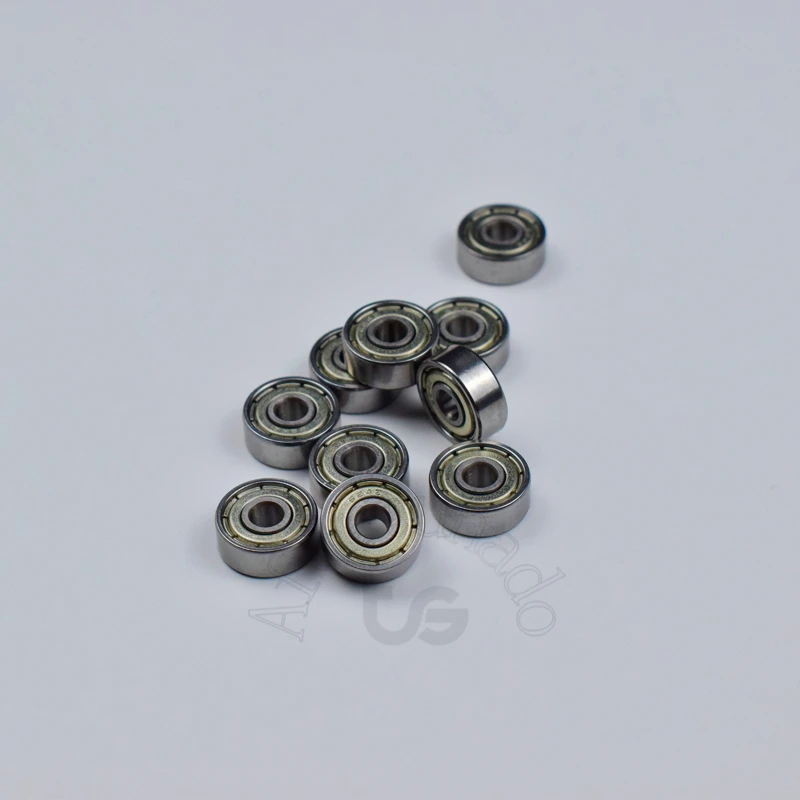 624ZZ 4*13*5(mm) Bearing 10pcs free shipping chrome steel Metal Sealed High speed Mechanical equipment parts