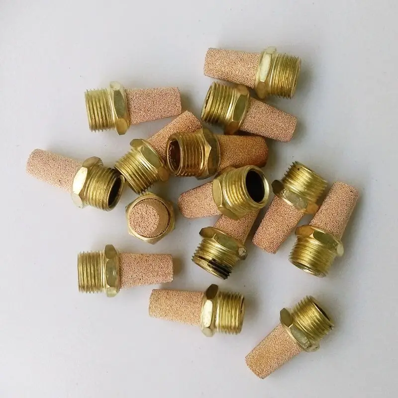 

10pcs/lot Exhaust Muffler 3/8'' Pneumatic Plugs Silencer Fitting BSL-03 Pneumatic Muffler Exhaust Noise Filter Muffler