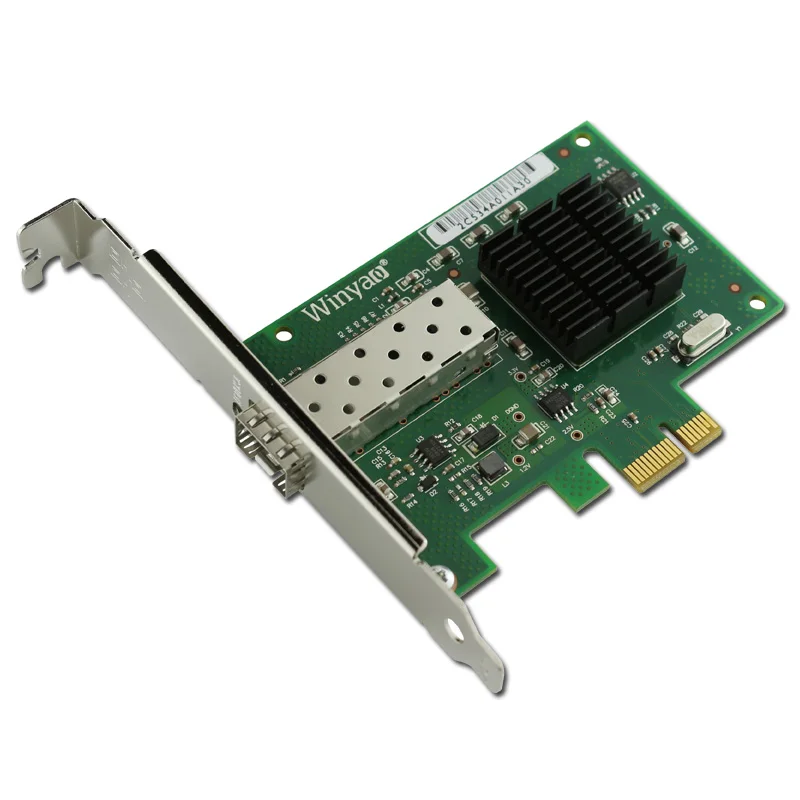 PCIe X1 Single Mode 1000Mbps Ethernet Fiber Network Card Server Adapter BCM5715S