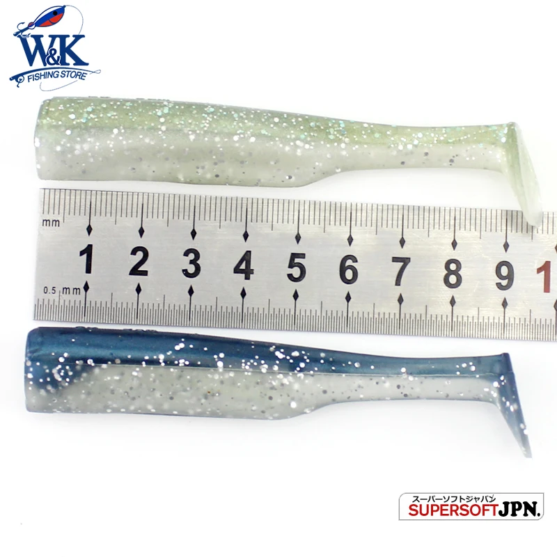 VS Black Minnow Shad 9cm – Señuelo blando agua dulce - imagen 2