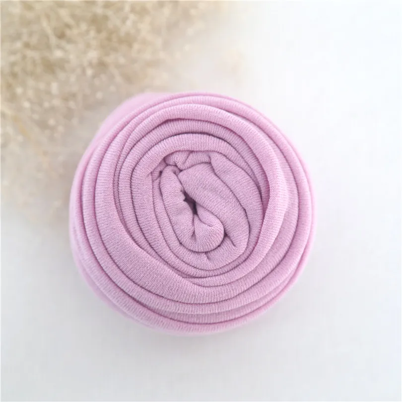 

Лавандовое эластичное вязаное одеяло для новорожденных, текстурированное пеленальное одеяло, трикотажный слой, реквизит для фотосъемки новорожденных, мягкая детская накидка Febric