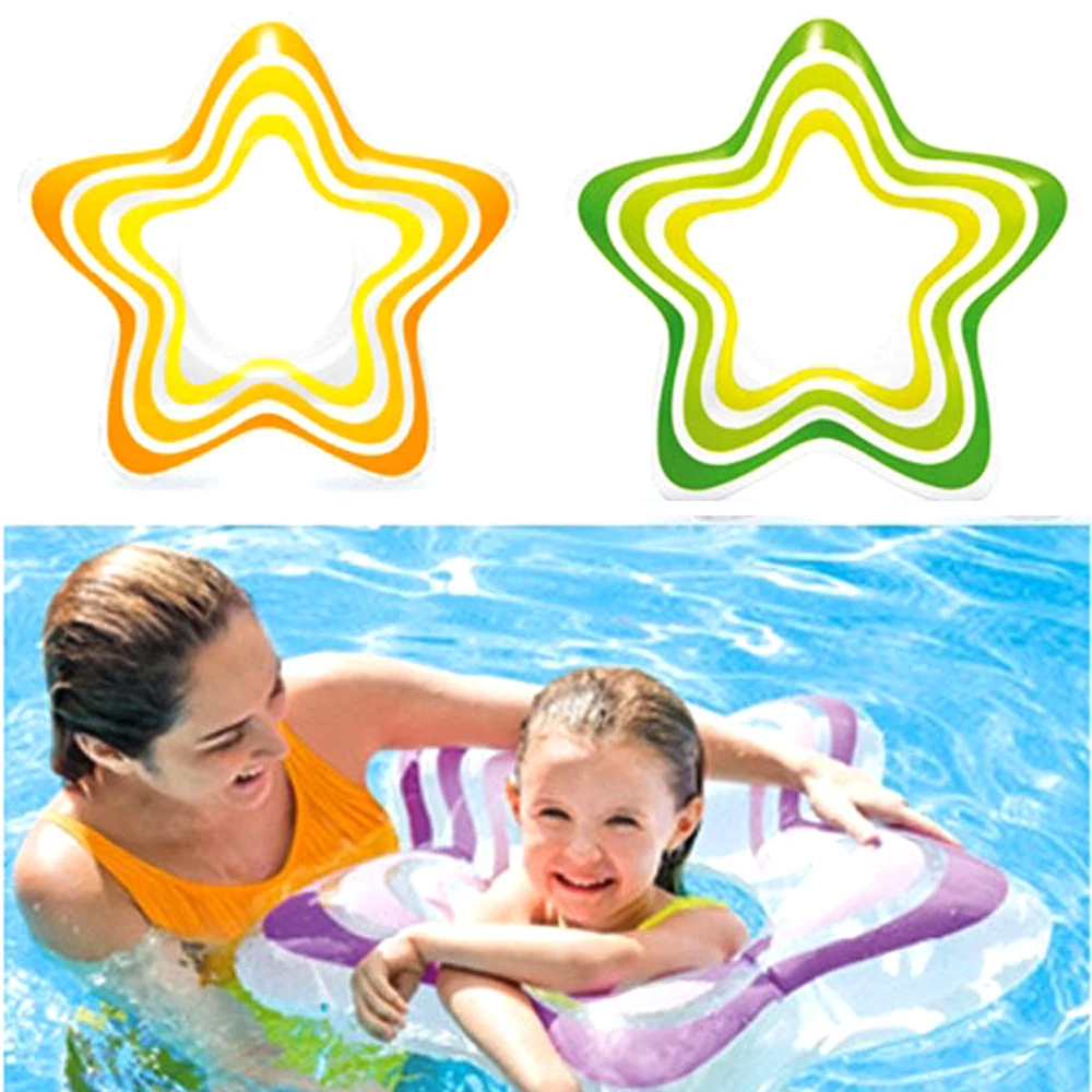 Baby Swimming Ring Inflatable Infant Armpit Floating Kids Swim Pool Accessories Circle Bathing Inflatable Rings Toy for 3-6Years