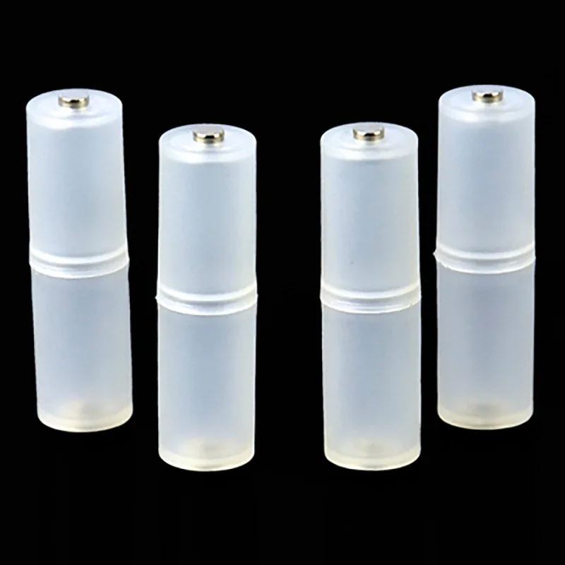 Aaa para aa tamanho celular conversor de bateria adaptador caso plástico switcher r03 para aa lr6 bateria caixa titular atacado