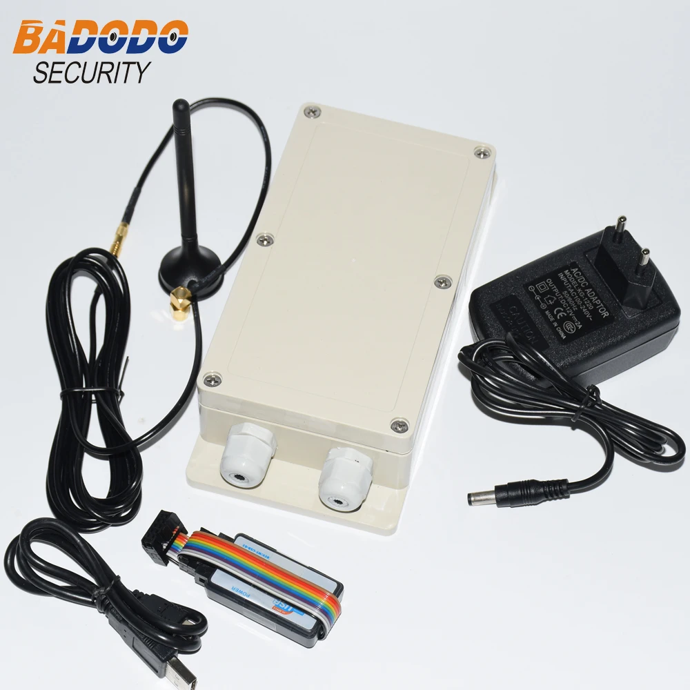 Badodo Seven relay output GSM remote controller Box (DC12V-24V Power supply) GSM Relay, Support SMS, Dial and DTMF to control