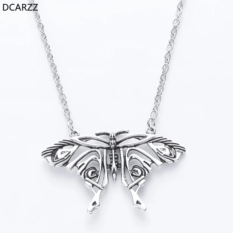 

Mamma Mia Silver Plated Butterfly Pendant Yong Donna's Big Butterfly Necklace Women Costume Cosply Jewelry Accessories Wholesale