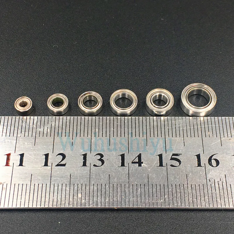 10pcs MR106ZZ  6X10X3 mm  metal shielded steel ball bearing Deep groove Ball Bearings MR106 / L-1060 ZZ