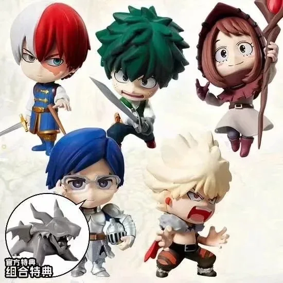 7cm 5pcs/set My Hero Academia Iida Tenya Todoroki Shoto Bakugou Katsuki Midoriya Izuku OCHACO URARAKA Action figure toys