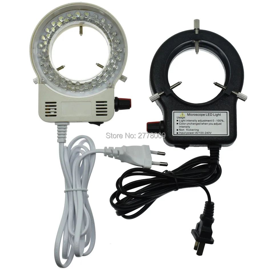 Industrial Digital Electron Microscope Light Source LED Adjustable Integrated Ring Lights 56 Beads LED Lighting