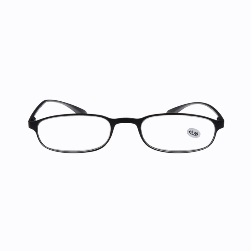 Black Rubber Presbyopic Glasses Anti-skid Occhiali Da Lettura +1.00 +1.50 +2.00 +2.50 +3.00 +3.50 +4.00 Diopter Reading Glasses