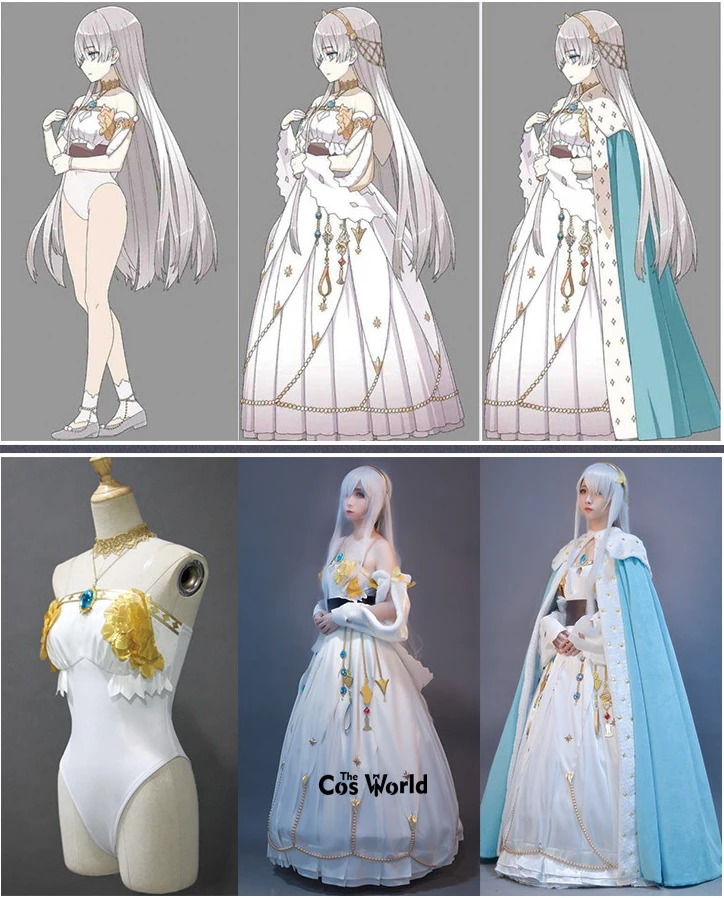 FGO Fate Grand Order Archduchess Anastasia Outfit Anime Games Cosplay Costumes