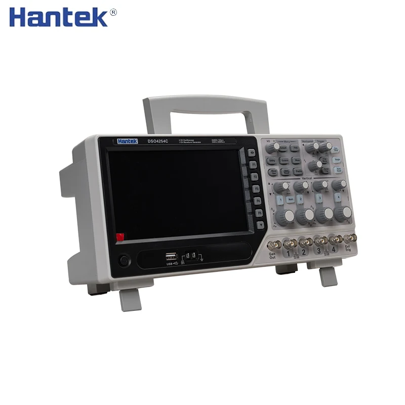 Hantek DSO4254C Digital Storage Oscilloscope 4 Channels 250Mhz LCD USB Digital Oscilloscopes +EXT+DVM+Auto Range Function