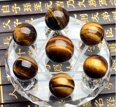 Pure natural crystal super energy transfer Tiger's eye dipper office furnishing articles furnishing articles