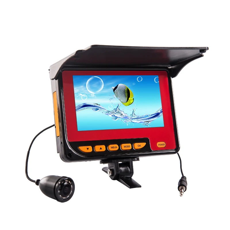 

4.3 inch Digital Color LCD Monitor Video 10 LED 1000TVL HD Underwater Fishing Camera 20m Cable Fish Finder