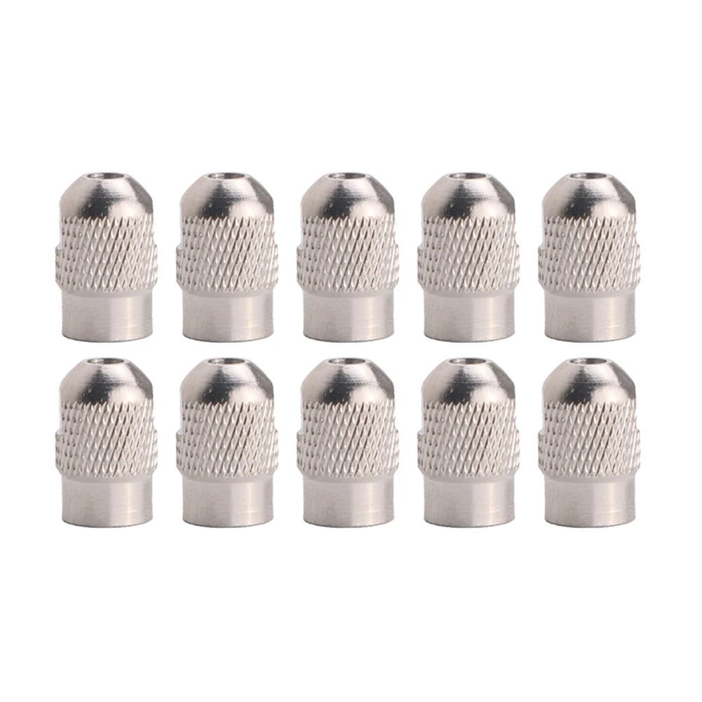 

10pcs M8x0.75 Electric Mill Shaft Screw Cap Collet Adapter Nuts for Dremel Rotary Tool