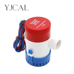 Submersible Electric Water Pump 350 500 750 1100GPH DC 12V 24V Bilge Pump For Seaplane Civil Ship Houseboat Boats