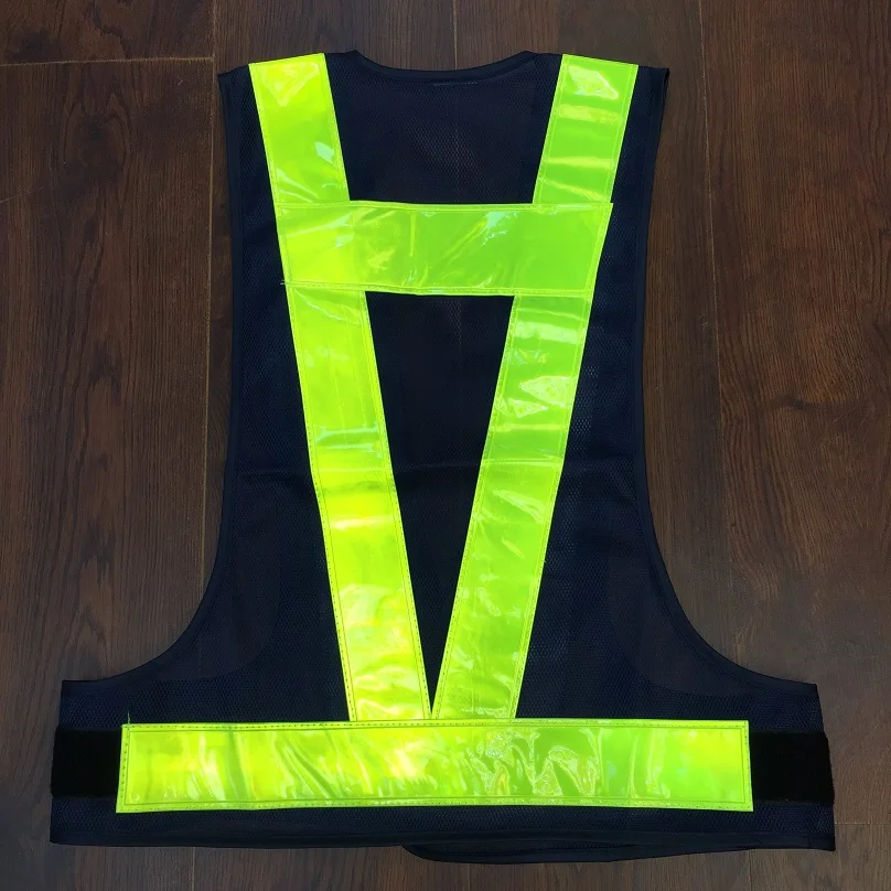 Yemingduo Worker Road Traffic Reflective Vest Air-permeable Thickened Mesh Cloth Warning Safety Clothing