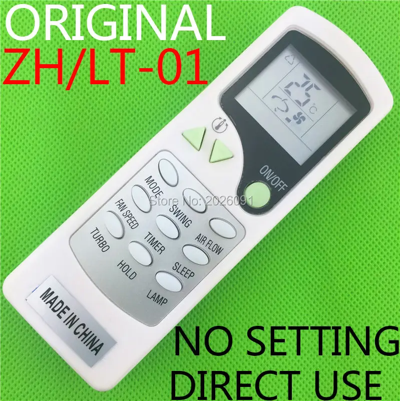 Original Remote Control ZH/LT-01 for CHIGO ELGIN TEKNO GEANT TOPAIR Air Conditioner