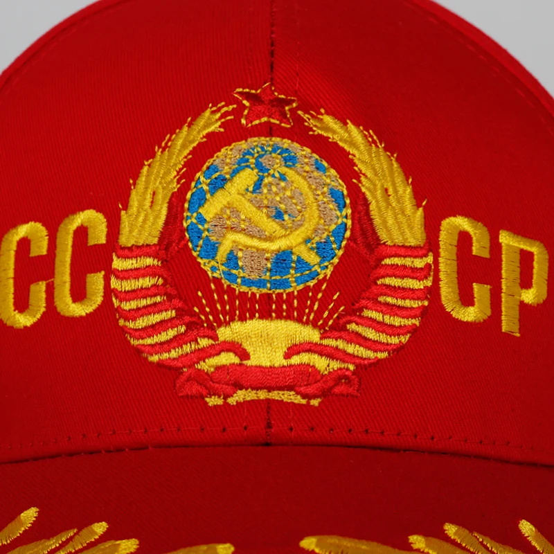 new CCCP USSR baseball cap unisex adjustable cotton CCCP embroidery snapback hat fashion caps sports hats men wholesale