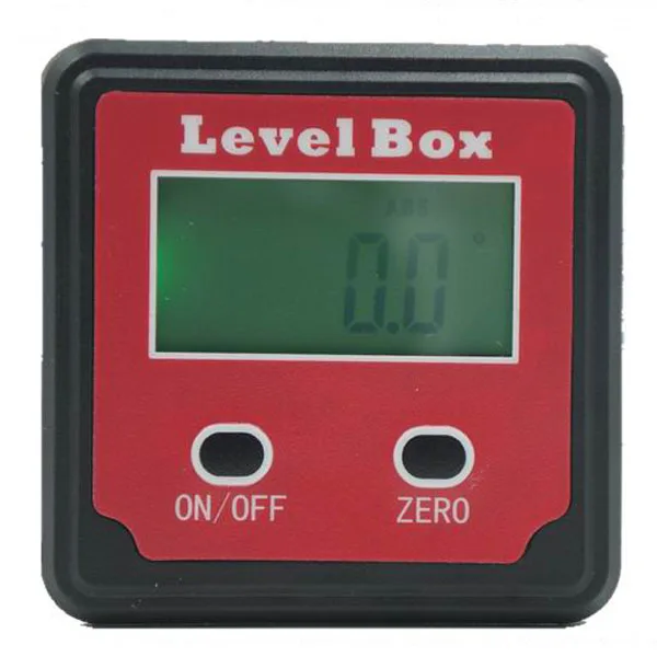 

1PCS Precision Digital point scale digital inclinometer Level box angle Free shipping