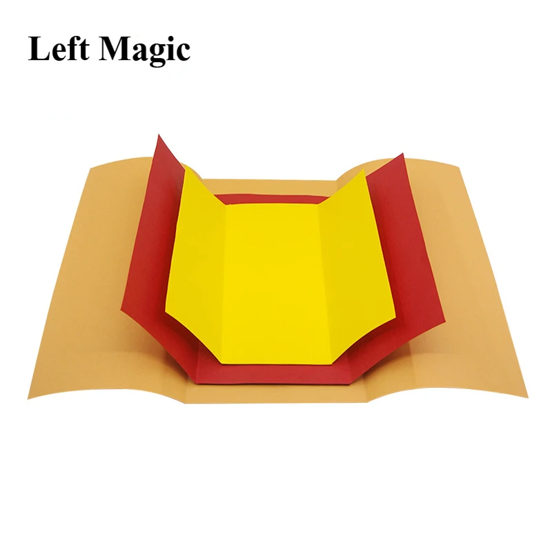 Money Making Envelope (Three Times) Magic Tricks Close Up Street Stage Magic Props Mentalism Accessories