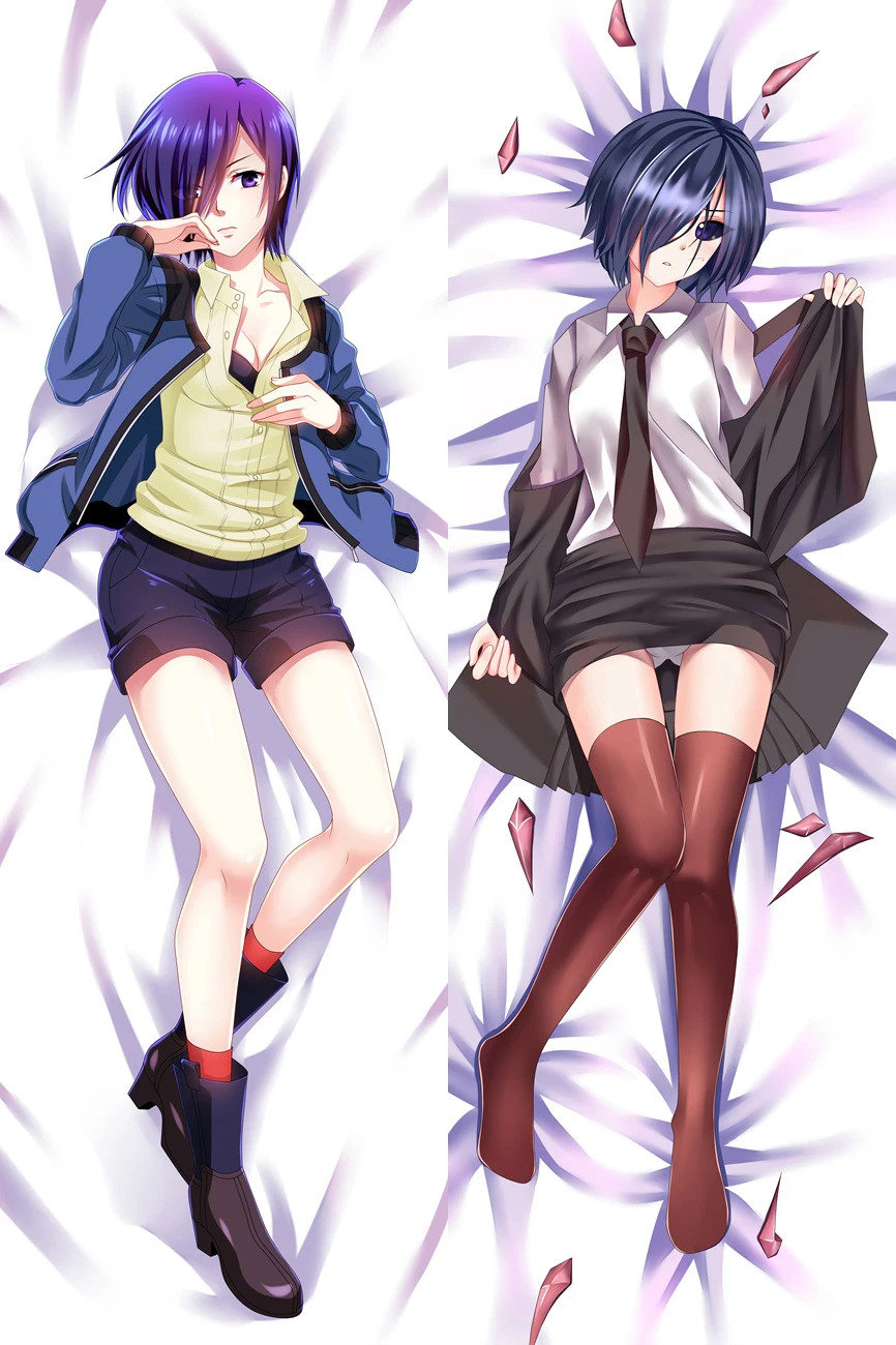 Japanese Anime Otaku Huggging Body Pillow Cover Cases Tokyo Ghoul Touka Kirishima Dakimakura510092