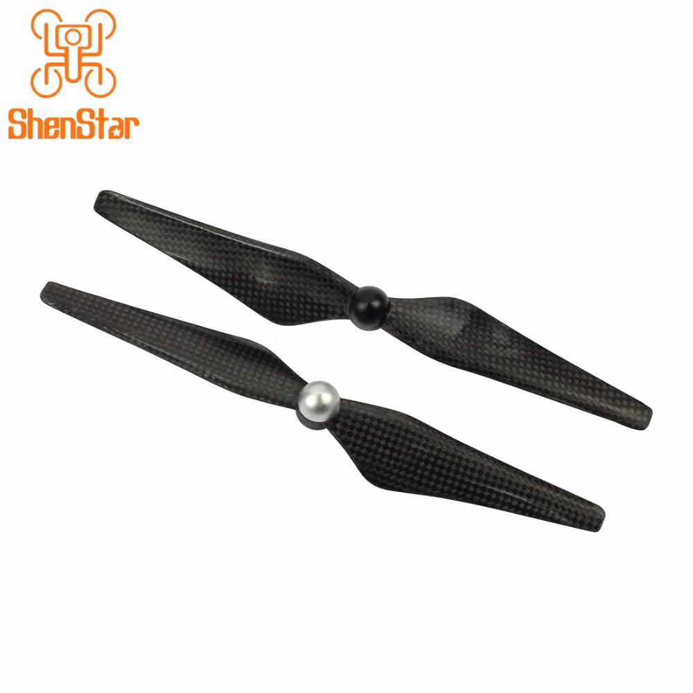مروحة ذاتية الشد من ألياف الكربون بغطاء لولبي ، قفل ذاتي لـ DJI Phantom 1 ، 2 ، 3 ، 4 أزواج ، قطع غيار الطائرة