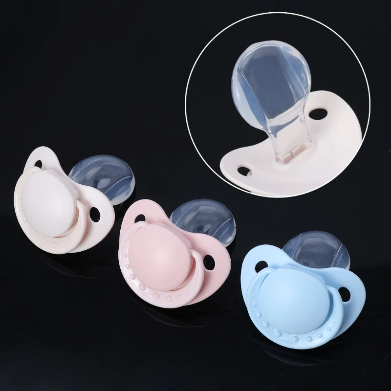 2018 Custom Adult Pacifier Big Size Food Grade Silicone Funny Parent-child Toys