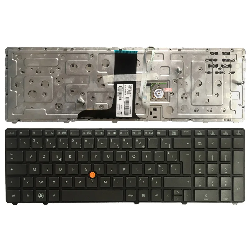 French laptop Keyboard for HP EliteBook 8760w 8770w 638514-051 652553-051 SN9110 6037B0055405 SG-45300-2FA With pointing stick