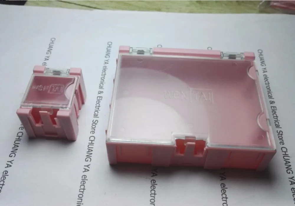 Electronic component Small object arrange Storage box can Disassemble Connect Assembling