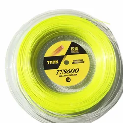 1 Reel TAAN TT8600 Control Tennis strings polyester 6-angle hard-line strings 1.20mm tennis racket string 200M big banger