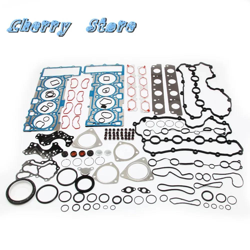 

079 103 483 T Engine Overhaul Rebuild Gasket Seal Repair Kit For Audi A5 A6 S6 A8 Q7 RS4 Quattro VW Touareg 4.2L 079103483R