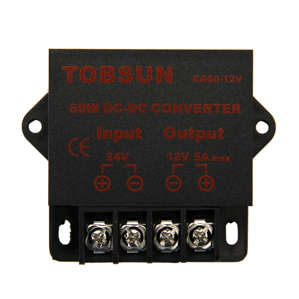 DC 24V to DC 12V 5A 10A 60W 120W Transformer Converter Voltage Regulator Step Down Buck Module Power Supply for Car LED TV Solar