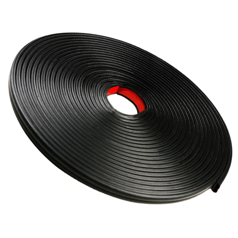 5 meter B type Car Door Seal Strip Stickers Anti-Dust Soundproof Sealing Noise Insulation rubber strip