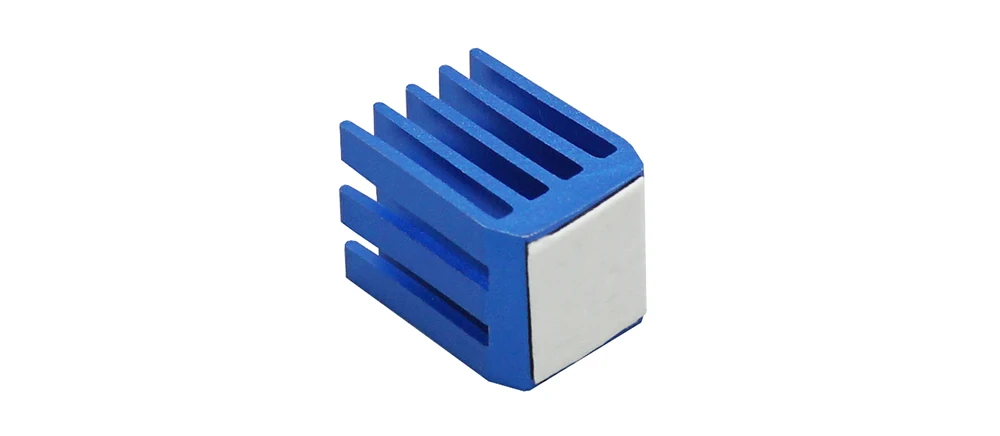 5 teile/los 3D Drucker Teile A4988 DRV8825 LV8729 TMC2100 TMC2208 Stepper Motor Treiber Modul kühlkörper Kühlung Block Kühlkörper – Detail 5