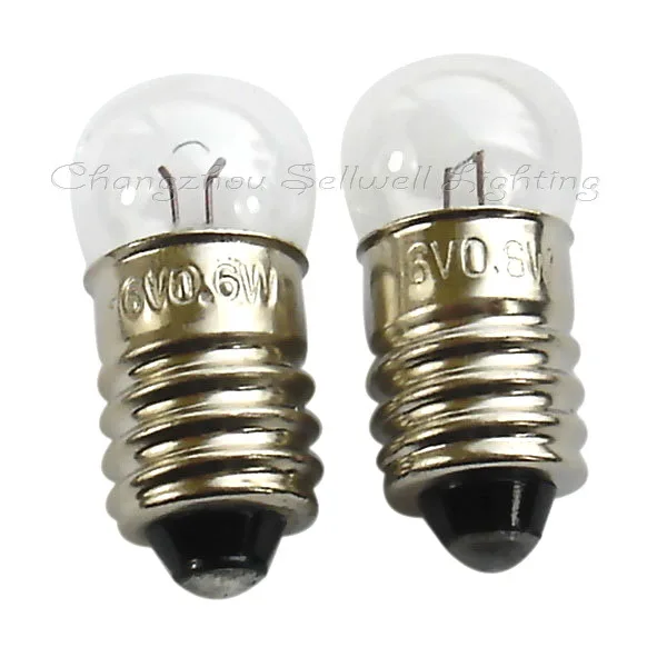 Light source small 6v 0.6w e10 g11 a052 high quality sellwell lighting