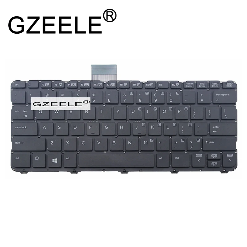 

GZEELE New For HP ProBook 11 EE G2 11 EE G1 809848-001 US black keyboard 9Z.NBMSW.201 NSK-CT2SW 01 848948-001