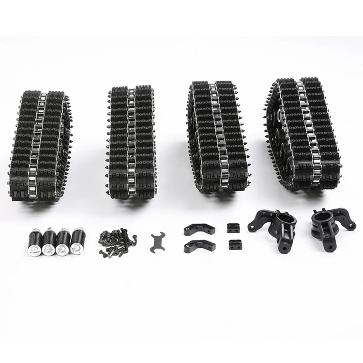 Motoslitta Pneumatici Kit di Conversione Pista di montaggio per 1:5 Losi 5ive-T ROVAN LT KM X2