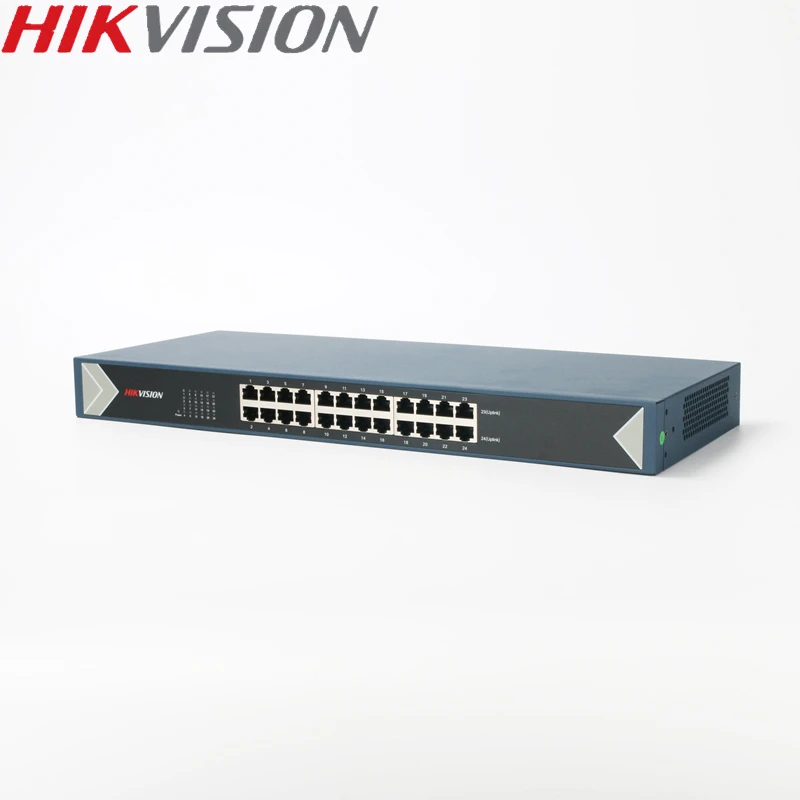 

Hikvision DS-3E0524-E Unmanaged Non-PoE Switch 24 Ports 10/100/1000 Mbps Adaptive Metal Material For CCTV IP Cameras