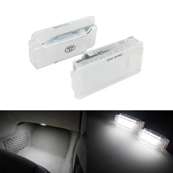 ANGRONG 2x LED Footwell Glove Box Trunk Interior Light For Citroen C2 C3 C4 C5 C6 C8 DS3 Peugeot 1007 207 306 308 5008 607 RCZ