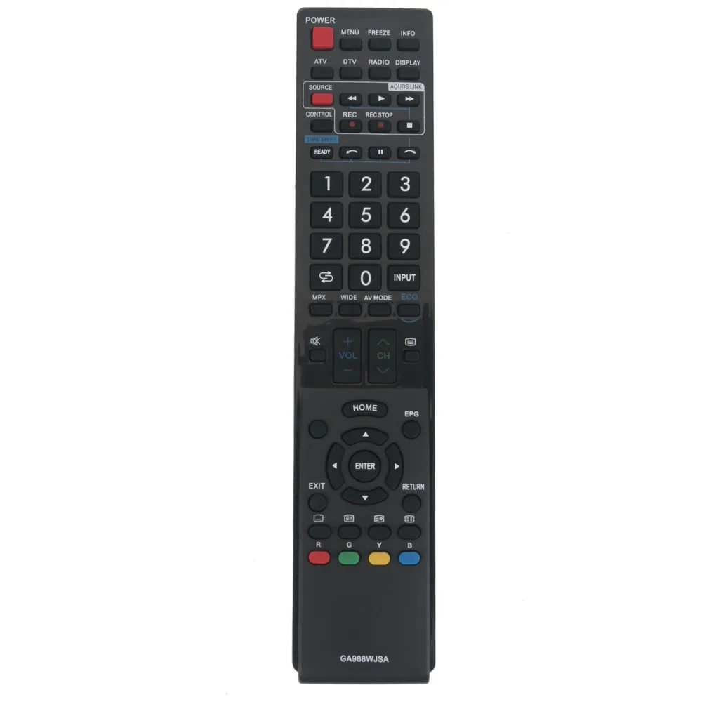 

New GA988WJSA Replaced Remote Control fit for Sharp Lc70Le735X Lc-70Le735X TV