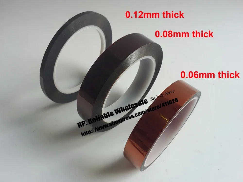 90mm*33M* 0.12mm thick, High Temperature Resist Poly imide tape fit for SMT, PCB Shield