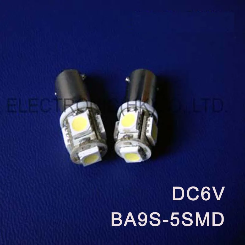 High quality DC6V 6.3V BA9S led dashboard warning indicator,BA9S instrument lights,BA9S light Bulb Lamp free shipping 20pcs/lot