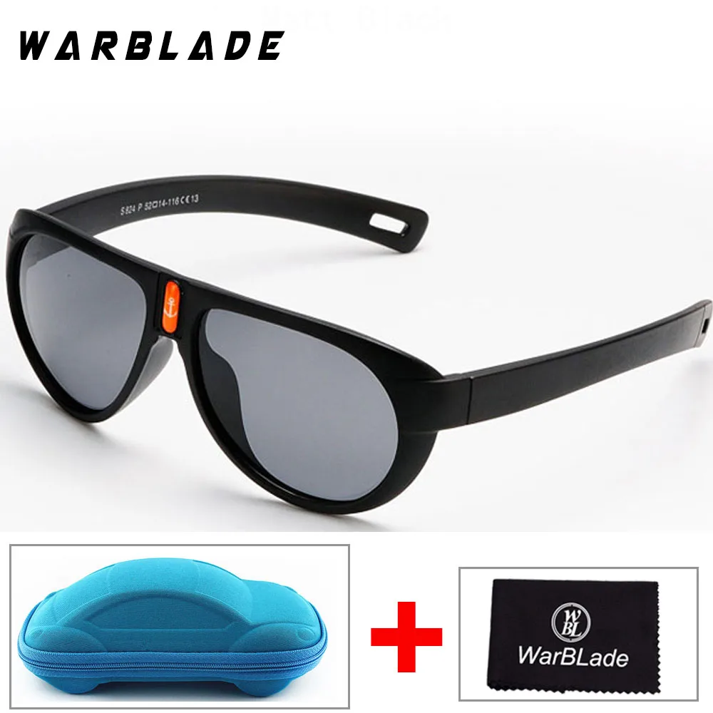 

Child TAC Flexible Kids Sunglasses Boys Girls Polarized Sunglass Super Light Anti uva Sun Glasses Pilot Spectacles with box