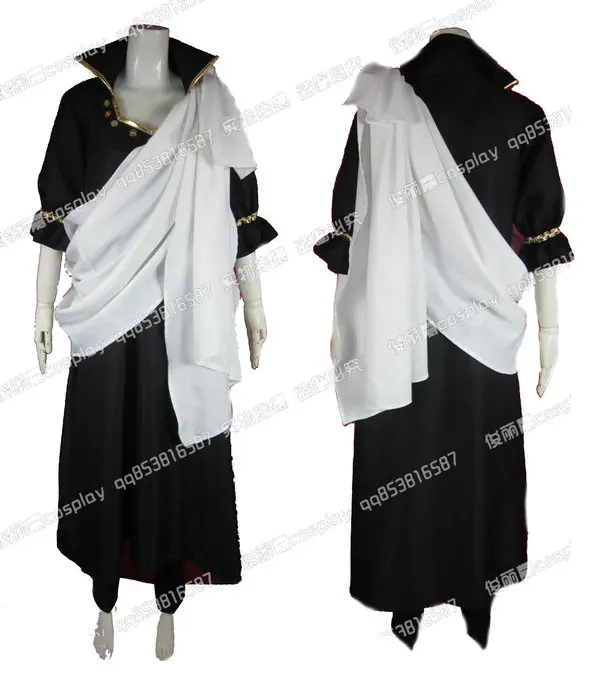 New Arrival Fairy Tail Zeref Cosplay kostium pełny (zestaw)